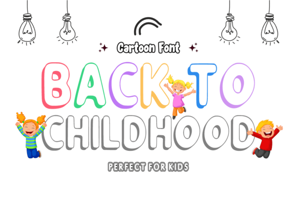 Back to Childhood Font for Playful Web Design