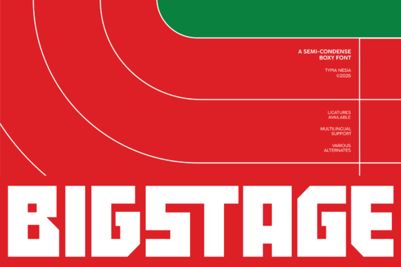 Bigstage Typeface Review: Bold Display Fonts for Campaigns