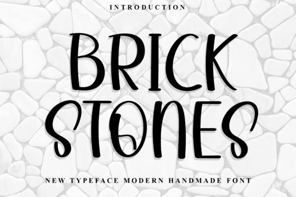 Brick Stones Font Review for Makers and Sellers