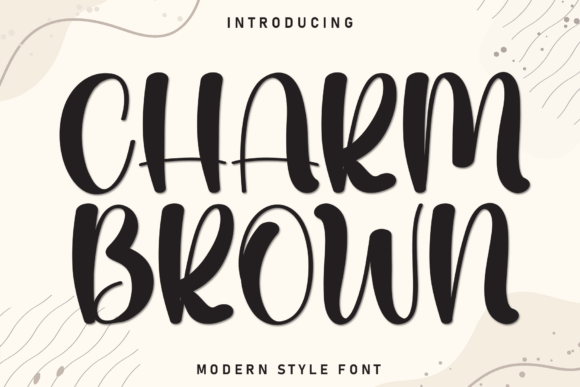 Charm Brown: The Perfect Display Font for Makers