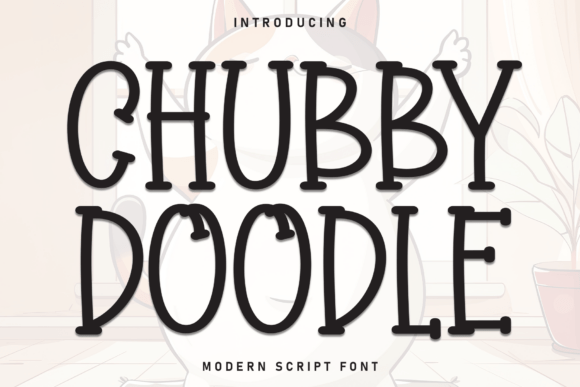 Chubby Doodle: A Friendly Display Font for Small Business Branding
