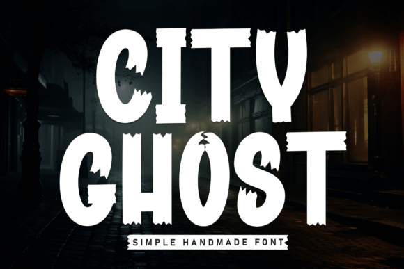 City Ghost: A Friendly Display Font for Modern Editors