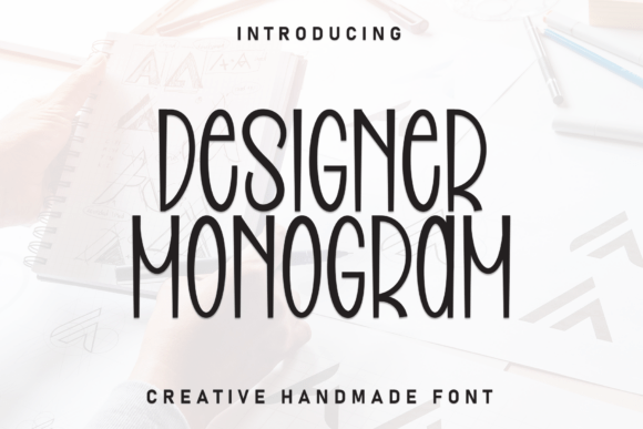Designer Monogram: The Premium Display Font for Branding
