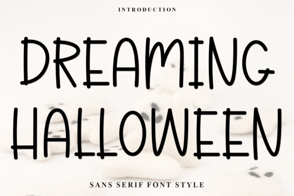 Dreaming Halloween Font for Modern Web Typography