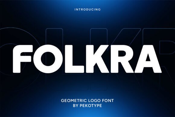 Folkra: The Modern Typeface for Small Business Branding