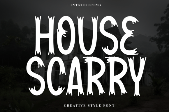 House Scarry Font: A Friendly Display Typeface for Brands