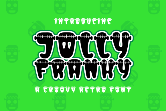 Jolly Franky: A Bold Display Font for Halloween Campaigns