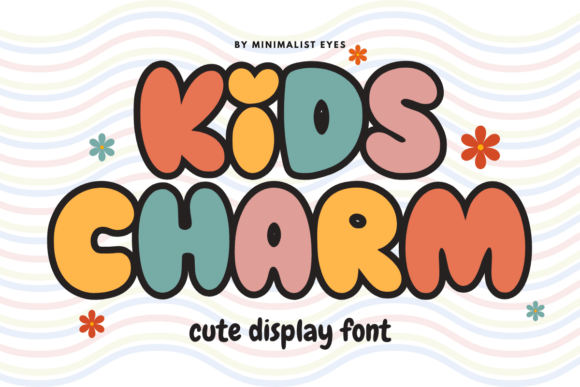Kids Charm: The Friendly Display Font for Small Business Branding