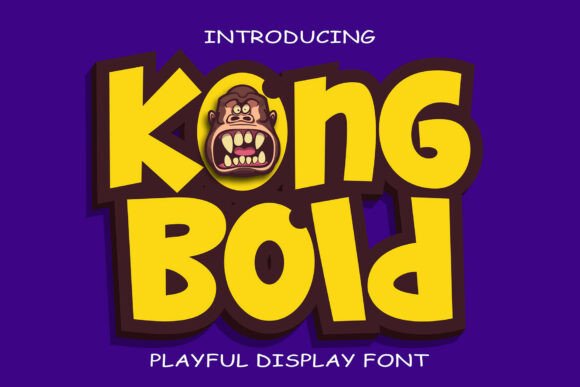 Kong Bold: A Vibrant Display Font for Editorial Impact