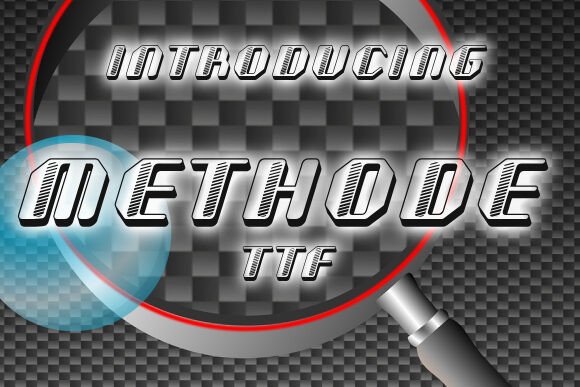 Methode: A Bold Display Font for Modern Editorial Design