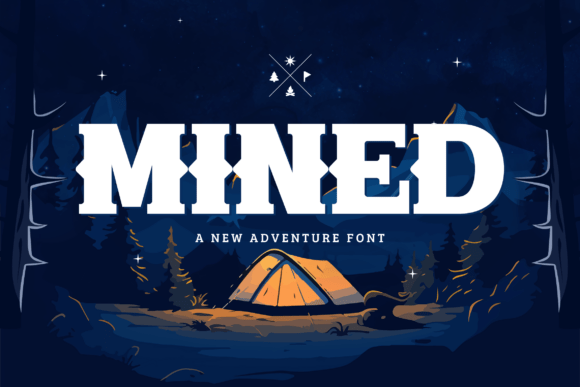 Mined: The Rugged Display Font for Bold Branding