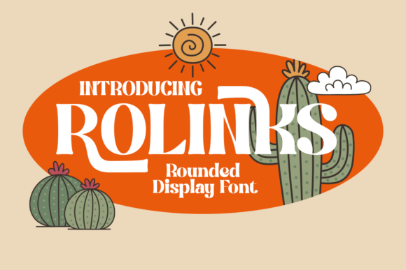 Rolinks: The Bold Display Font for Vintage-Modern Branding