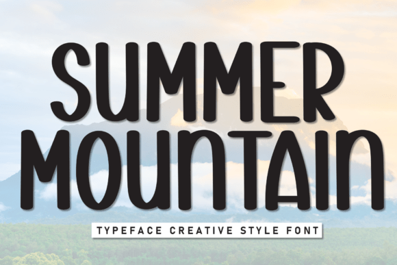 Summer Mountain: A Friendly Display Font for Modern Editors