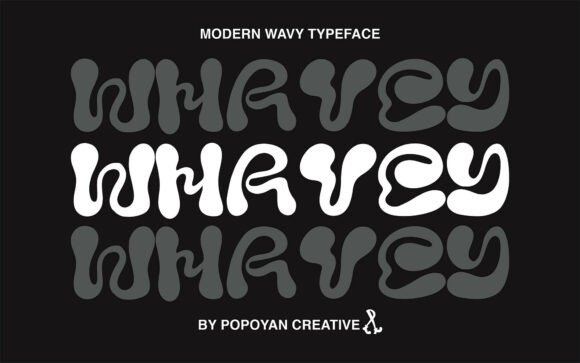 Whavey Typeface: Bringing Wave Motion to Brand Identity