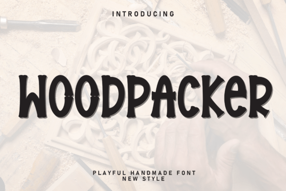 Woodpacker: A Neat Display Font for Modern Editorial Design